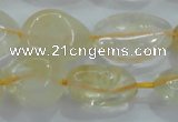 CNG350 15.5 inches 13*18mm - 20*25mm nuggets citrine gemstone beads