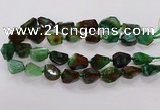 CNG3511 15.5 inches 15*20mm - 18*25mm faceted nuggets agate beads