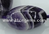 CNG356 15.5 inches 20*30mm - 30*40mm nuggets amethyst beads