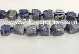 CNG3570 15.5 inches 18*20mm - 25*30mm nuggets rough lapis lazuli beads