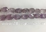 CNG3583 13*18mm - 15*20mm faceted nuggets light amethyst beads