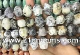 CNG3611 15.5 inches 13*20mm - 15*24mm faceted nuggets white opal beads