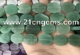 CNG3706 15.5 inches 15*20mm oval rough green aventurine beads