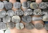 CNG3709 15.5 inches 15*20mm oval rough labradorite beads