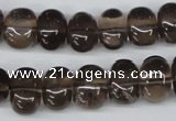 CNG38 15.5 inches 11*15mm nuggets smoky quartz gemstone beads