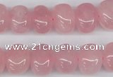 CNG41 15.5 inches 11*15mm nuggets rose quartz gemstone beads