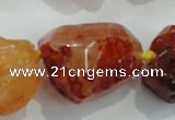 CNG414 15.5 inches 18*20mm - 28*40mm nuggets agate gemstone beads