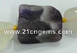 CNG438 15.5 inches 18*20mm – 25*35mm nuggets mixed gemstone beads