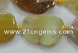 CNG452 15.5 inches 20*28mm - 30*38mm nuggets agate gemstone beads