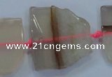 CNG457 15.5 inches 20*25mm - 35*50mm nuggets agate gemstone beads