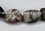 CNG46 15.5 inches 18*25mm nuggets staurolite gemstone beads