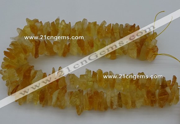 CNG5020 15.5 inches 5*15mm - 8*25mm nuggets citrine beads