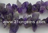 CNG5030 15.5 inches 4*8mm - 6*15mm nuggets amethyst beads