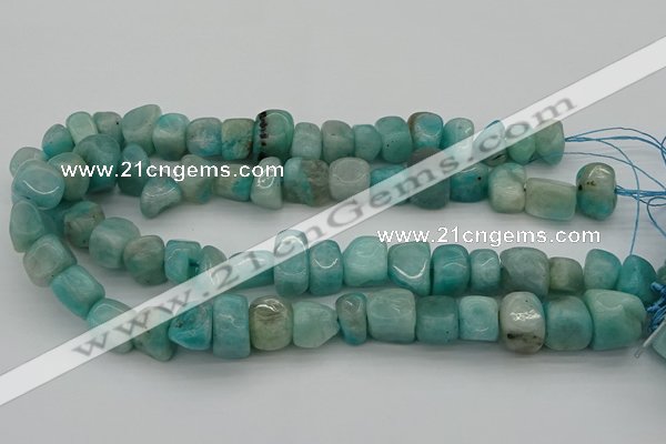 CNG5038 15.5 inches 10*14mm - 13*16mm nuggets amazonite beads