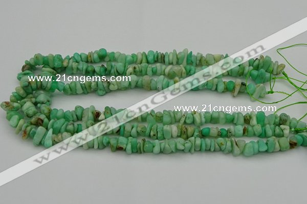 CNG5040 15.5 inches 2*6mm - 5*8mm nuggets Australia chrysoprase beads