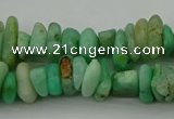 CNG5041 15.5 inches 3*8mm - 6*10mm nuggets Australia chrysoprase beads