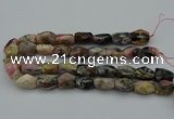 CNG5066 15.5 inches 13*20mm - 15*25mm faceted nuggets pink opal beads