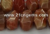 CNG5093 15.5 inches 13*18mm - 15*20mm faceted nuggets sunstone beads