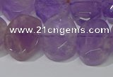 CNG5131 15.5 inches 15*18mm - 15*20mm faceted freeform ametrine beads