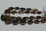 CNG5169 15.5 inches 16*22mm - 30*35mm freeform tiger iron beads