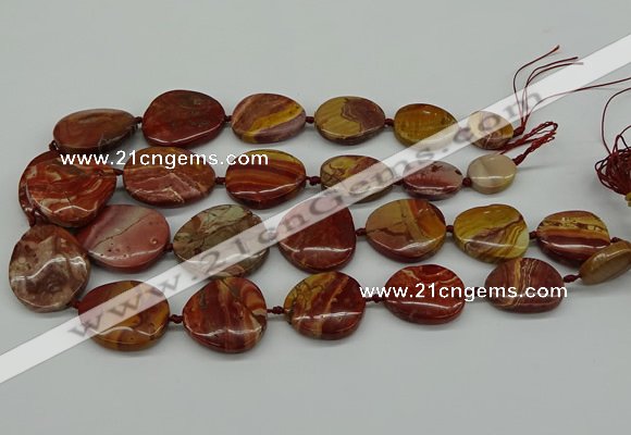 CNG5171 15.5 inches 16*22mm - 30*35mm freeform rainbow stone beads