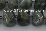 CNG5221 15.5 inches 12*16mm - 15*20mm faceted nuggets labradorite beads