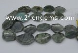 CNG5254 15.5 inches 22*30mm - 35*45mm faceted freeform labradorite beads