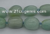 CNG5299 15.5 inches 8*12mm - 12*16mm nuggets amazonite beads