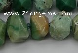 CNG5329 15.5 inches 12*16mm - 15*20mm faceted nuggets African jade beads