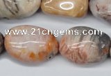 CNG54 15.5 inches 16*20mm - 25*35mm nuggets agate gemstone beads