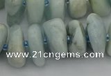 CNG5428 10*14mm - 20*25mm nuggets aquamarine beads wholesale