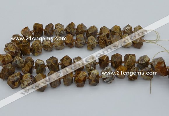 CNG5455 15.5 inches 12*16mm - 15*20mm faceted nuggets opal beads