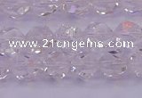 CNG5471 15.5 inches 6mm faceted nuggets white crystal beads