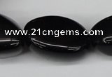 CNG55 15.5 inches 10*12mm - 20*35mm nuggets black agate beads