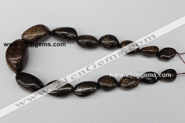 CNG56 15.5 inches 14*20mm - 25*35mm nuggets bronzite gemstone beads