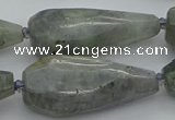 CNG5642 15.5 inches 15*35mm - 18*45mm faceted teardrop labradorite beads