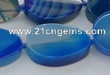 CNG5665 15.5 inches 22*30mm freeform agate gemstone beads