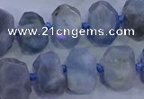 CNG5718 15.5 inches 10*14mm - 13*18mm faceted nuggets aquamarine beads