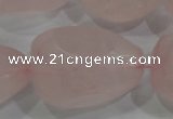 CNG572 15.5 inches 18*30mm nuggets rose quartz beads