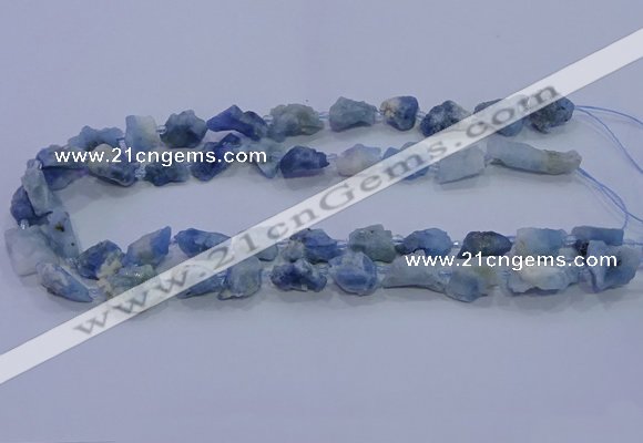 CNG5725 10*14mm - 12*16mm nuggets aquamarine beads wholesale