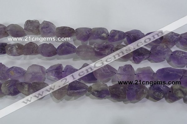 CNG574 15.5 inches 16*18mm nuggets amethyst gemstone beads