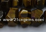 CNG5771 12*16mm - 13*18mm faceted nuggets yellow tiger eye beads