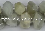 CNG5832 15.5 inches 12*16mm - 15*20mm faceted nuggets moonstone beads