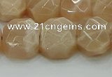 CNG5872 15.5 inches 8*12mm - 12*16mm faceted freeform moonstone beads