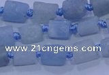 CNG5900 15.5 inches 4*6mm - 6*10mm nuggets rough aquamarine beads