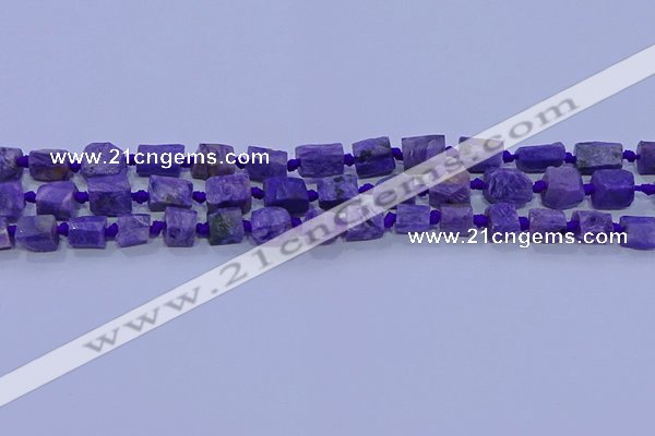 CNG5906 15.5 inches 4*6mm - 6*10mm nuggets rough charoite beads