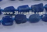 CNG5910 15.5 inches 4*6mm - 6*10mm nuggets rough apatite beads