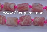 CNG5914 15.5 inches 4*6mm - 6*10mm nuggets rough rhodochrosite beads