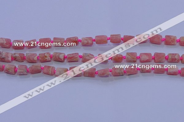 CNG5914 15.5 inches 4*6mm - 6*10mm nuggets rough rhodochrosite beads