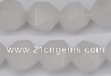 CNG6043 15.5 inches 12mm faceted nuggets white jade beads